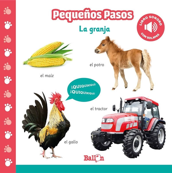 PEQUEÑOS PASOS - LA GRANJA (LIBRO SONORO) - 3