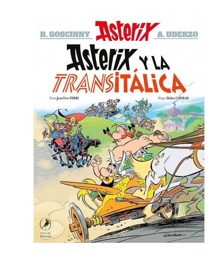 LIBRO ASTERIX 37 - ASTERIX Y LA TRANSITALICA - RENE GOSCINNY - 1