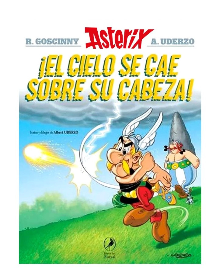 LIBRO ASTERIX 33 - EL CIELO SE CAE SOBRE SU CABEZA - RENE GOSCINNY - 1