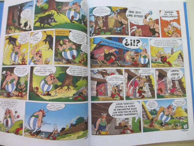 LIBRO ASTERIX 33 - EL CIELO SE CAE SOBRE SU CABEZA - RENE GOSCINNY - 3