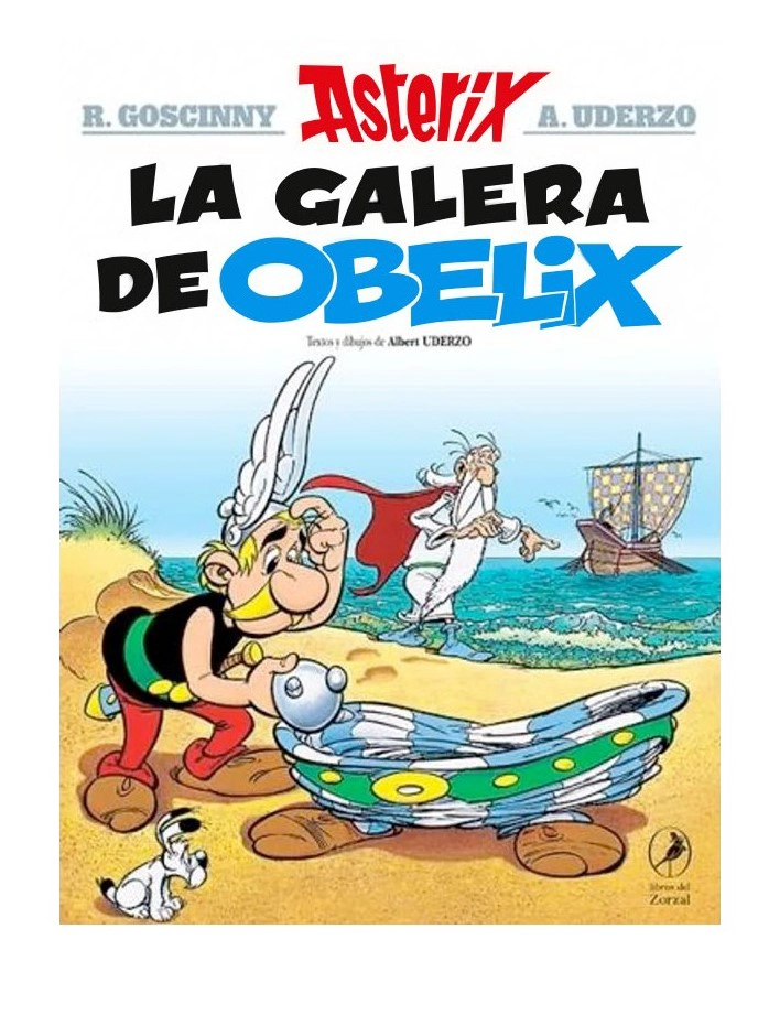LIBRO ASTERIX 30 - LA GALERA DE OBELIX - RENE GOSCINNY - 1