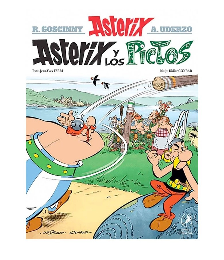 LIBRO ASTERIX 35 - ASTERIX Y LOS PICTOS - RENE GOSCINNY - 1
