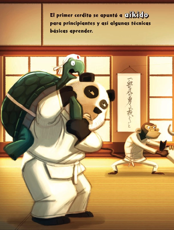 LIBRO LOS TRES CERDITOS NINJA - COREY ROSEN SWCHARTZ - 3