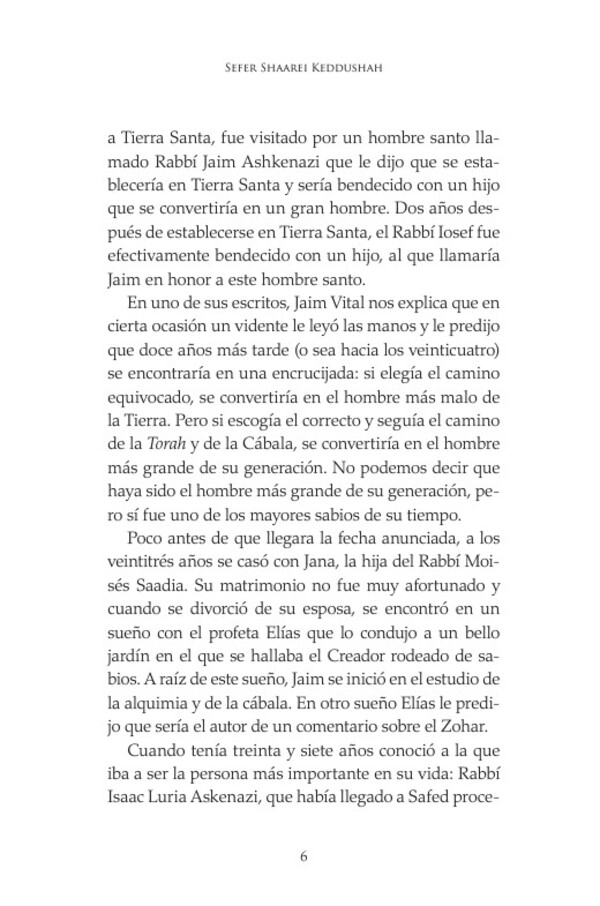LIBRO LAS PUERTAS DE LA SANTIDAD - VITAL, JAIM BEN JOSEF - 4