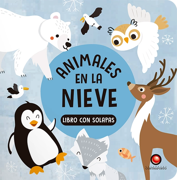 LIBRO ANIMALES EN LA NIEVE - LIBRO CON SOLAPAS - 1