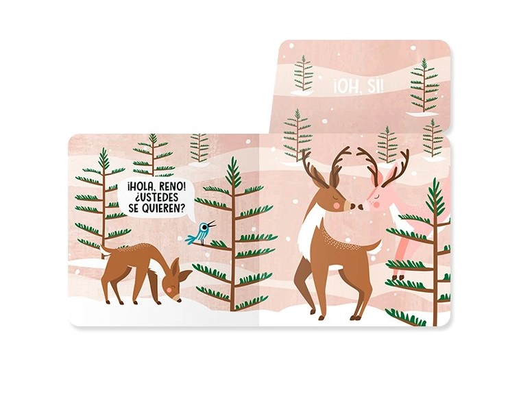 LIBRO ANIMALES EN LA NIEVE - LIBRO CON SOLAPAS - 3