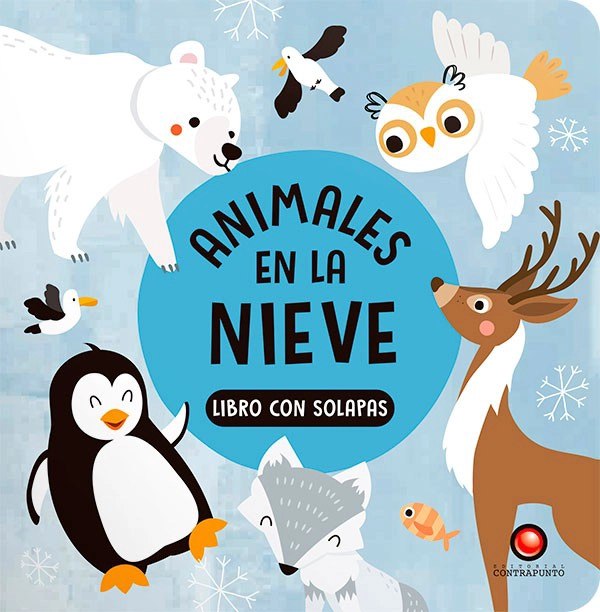 LIBRO ANIMALES EN LA NIEVE - LIBRO CON SOLAPAS - 5