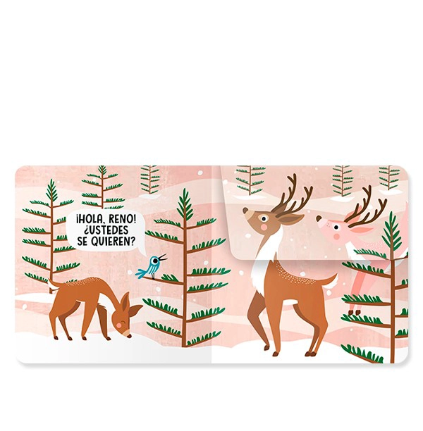 LIBRO ANIMALES EN LA NIEVE - LIBRO CON SOLAPAS - 7