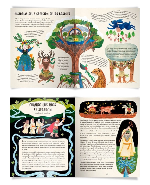 LIBRO MITOS Y LEYENDAS DE LA TIERRA Y EL AGUA - CLAIRE COCK-STARKEY - 8