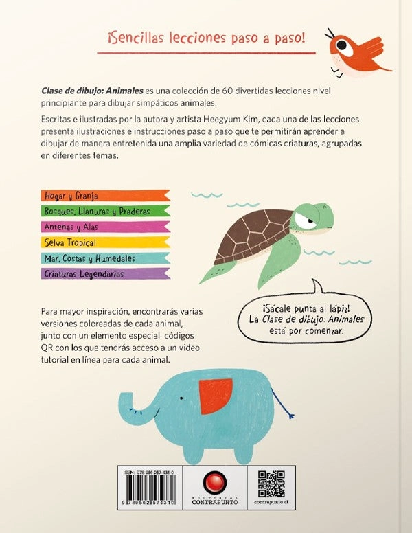 CLASE DE DIBUJO - ANIMALES - 6