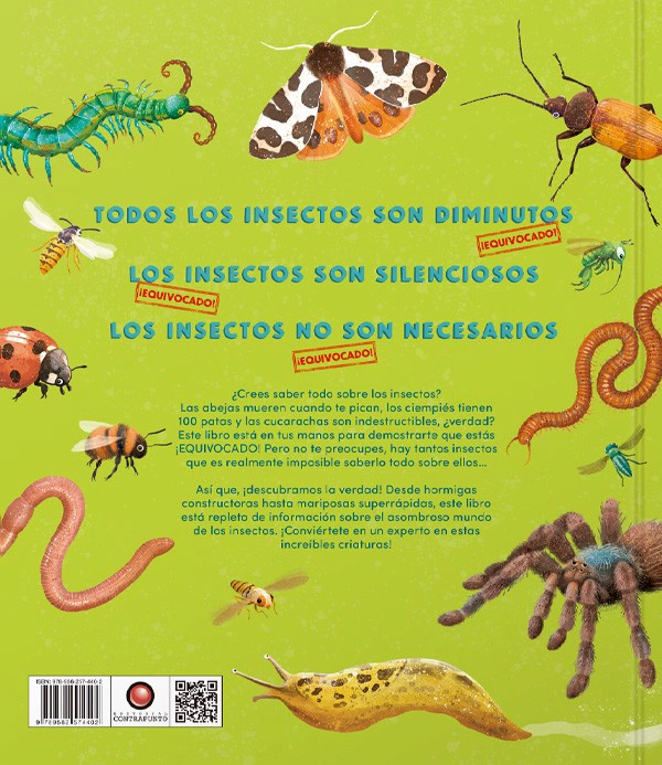 LIBRO TODO LO QUE SABES SOBRE LOS INSECTOS ESTA EQUIVOCADO - DR. NICK CRUMPTON - 5