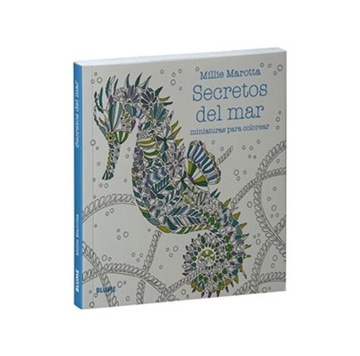 Ripley - LIBRO MINIATURAS PARA COLOREAR - SECRETOS DEL MAR - MILLIE MAROTTA