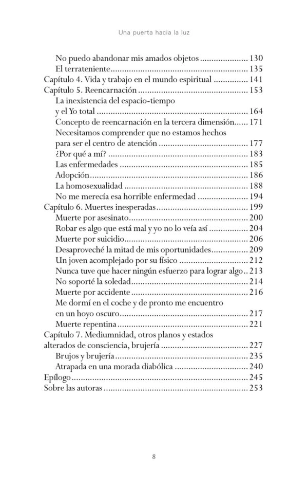 LIBRO UNA PUERTA HACIA LA LUZ - CARMEN DE SAYVE - 3