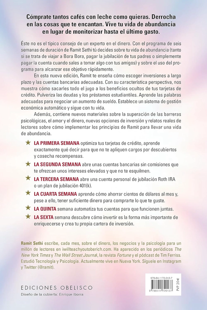 LIBRO TE ENSEÑARE A SER RICO - RAMIT SETHI - 2