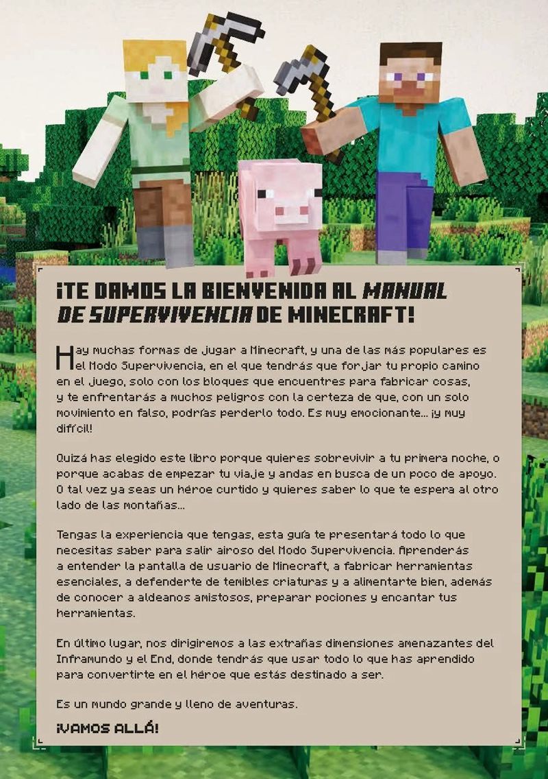 LIBRO MINECRAFT. MANUAL DE SUPERVIVENCIA - MOJANG AB - 3