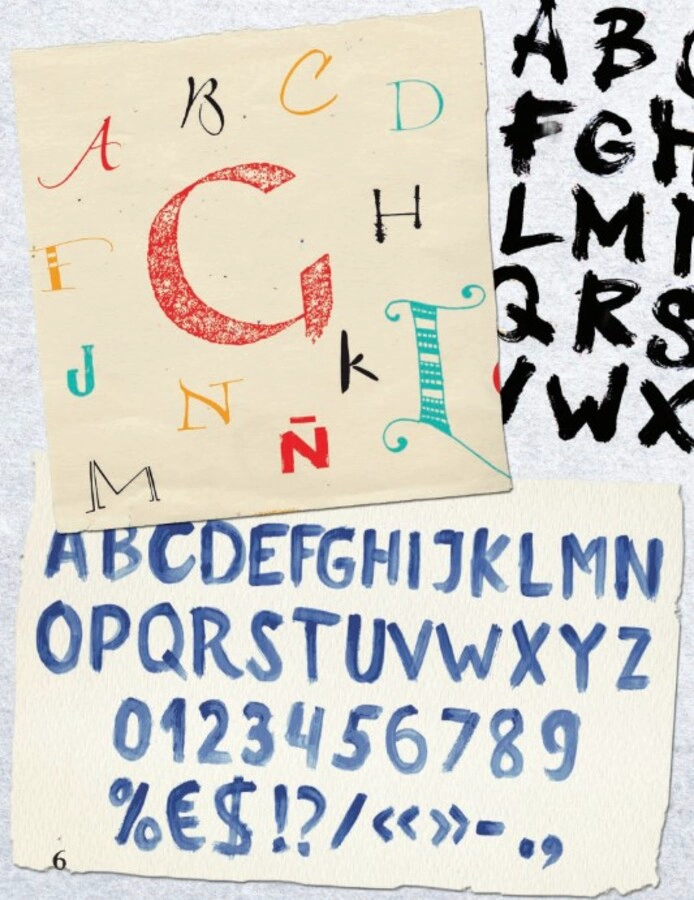 LIBRO COMO DIBUJAR LETRAS A MANO - MAX MARLBOROUGH - 4