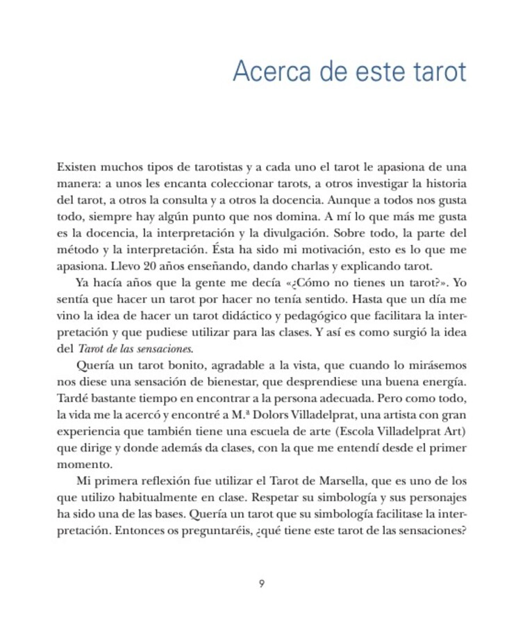 LIBRO TAROT DE LAS SENSACIONES (LIBRO + CARTAS) - MARIA DEL MAR TORT I CASALS - 2