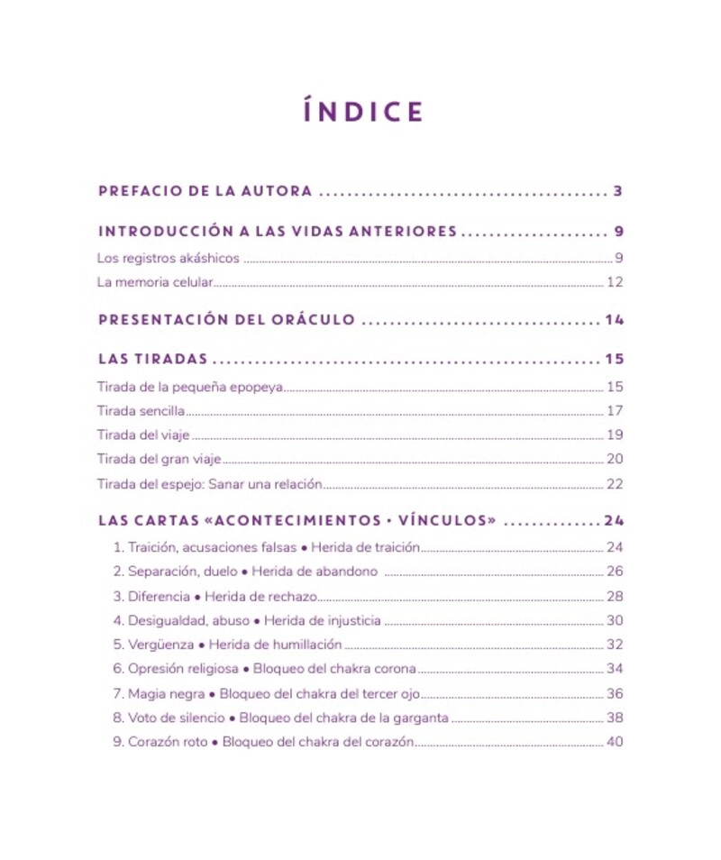ORACULO DE LAS VIDAS ANTERIORES (LIBRO + CARTAS) - 2