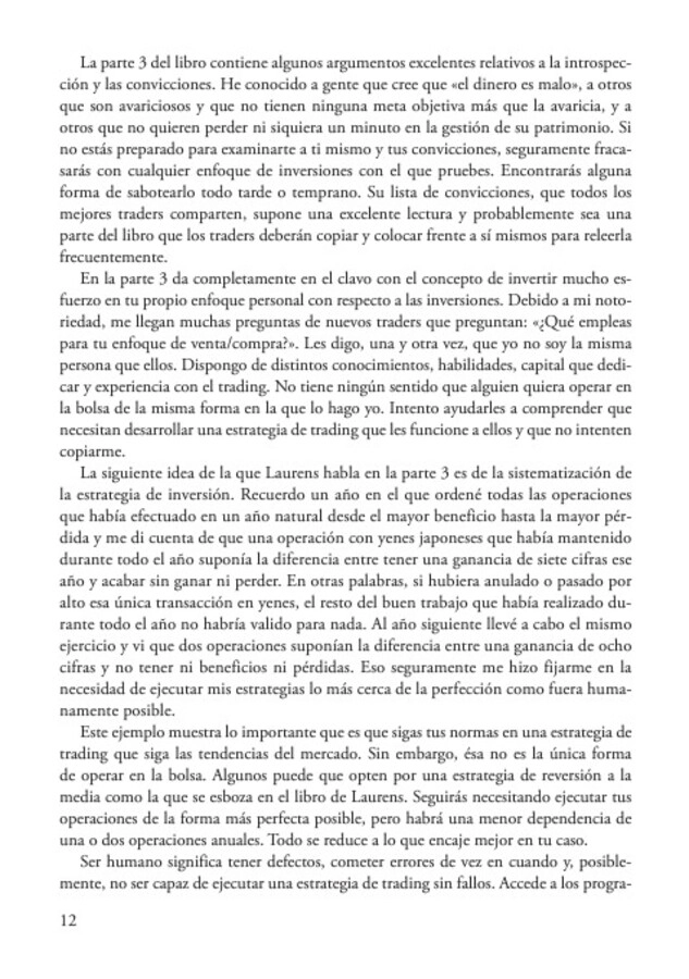 LIBRO EL TRADER DE TREINTA MINUTOS DIARIOS - LAURENS BENSDORP - 5