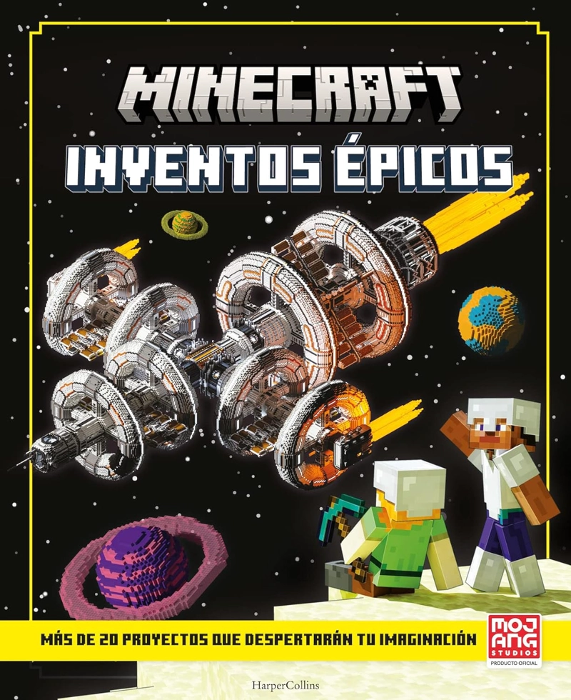 LIBRO MINECRAFT. INVENTOS EPICOS. MAS DE 20 PROYECTOS - MOJANG AB - 1