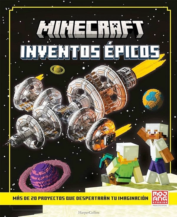 LIBRO MINECRAFT. INVENTOS EPICOS. MAS DE 20 PROYECTOS - MOJANG AB - 3