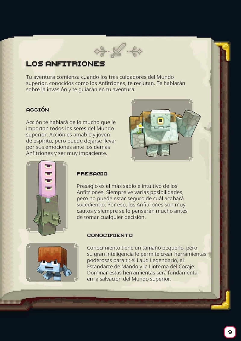 LIBRO MINECRAFT. LEGENDS. UNA GUIA HEROICA PARA SALVAR... - MOJANG AB - 4