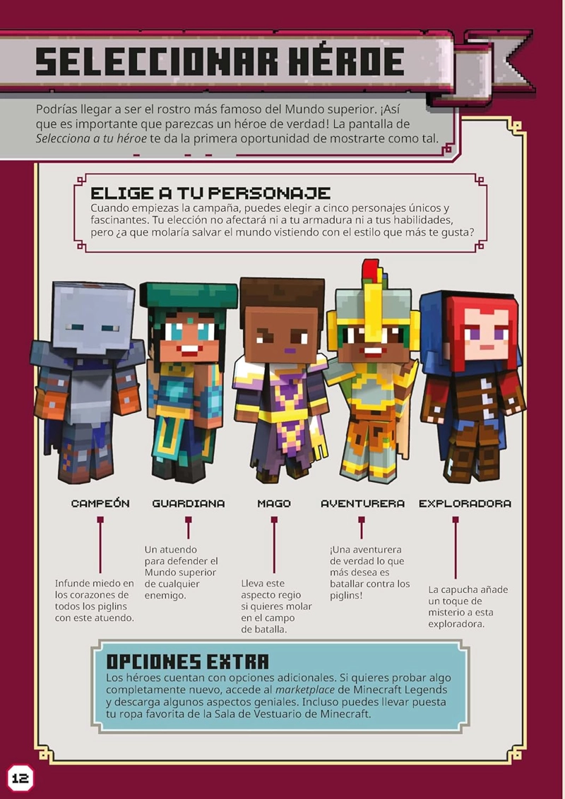 LIBRO MINECRAFT. LEGENDS. UNA GUIA HEROICA PARA SALVAR... - MOJANG AB - 5