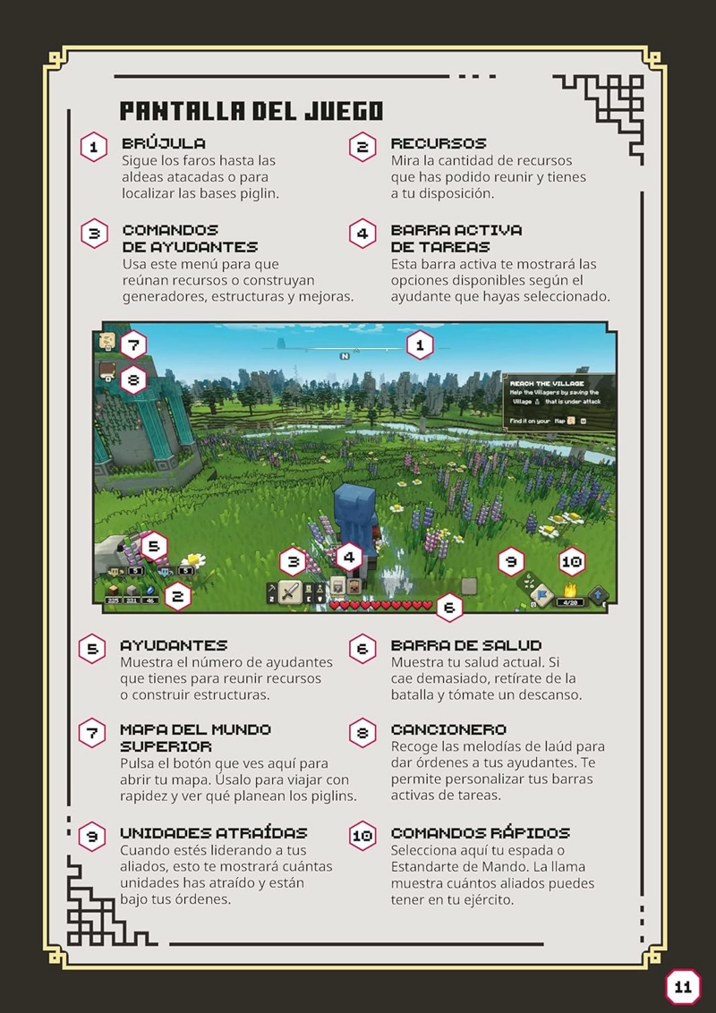 LIBRO MINECRAFT. LEGENDS. UNA GUIA HEROICA PARA SALVAR... - MOJANG AB - 6