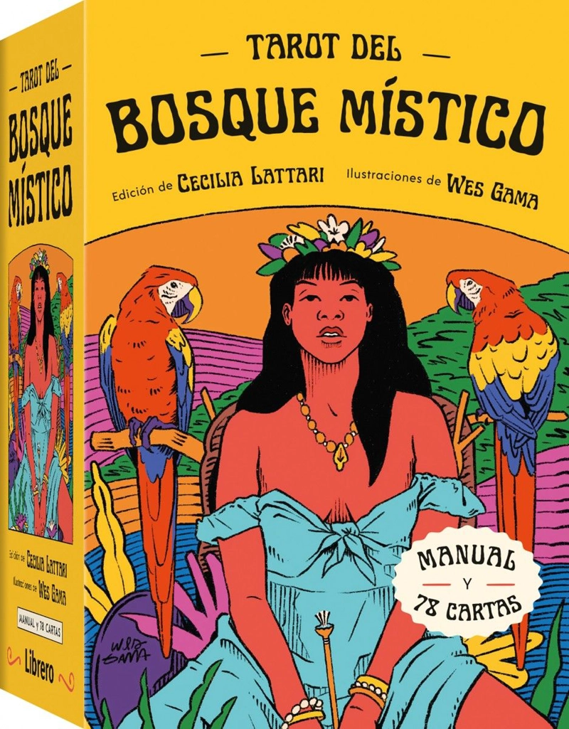 LIBRO TAROT DEL BOSQUE MISTICO (LIBRO + CARTAS) - CECILIA LATTARI - 1