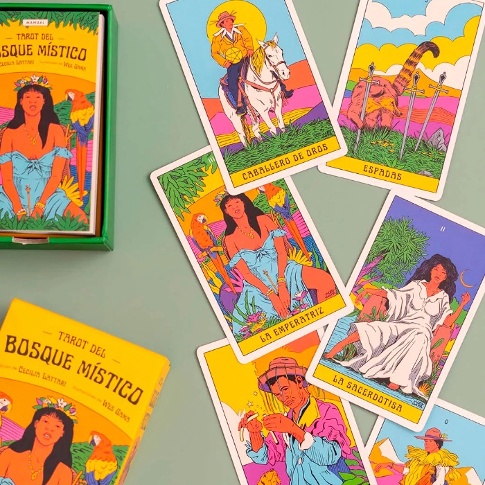 LIBRO TAROT DEL BOSQUE MISTICO (LIBRO + CARTAS) - CECILIA LATTARI - 3