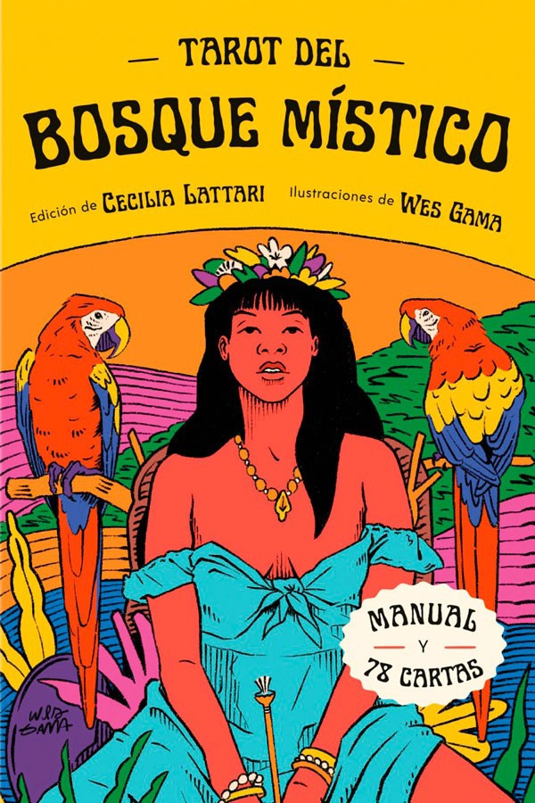 LIBRO TAROT DEL BOSQUE MISTICO (LIBRO + CARTAS) - CECILIA LATTARI - 5