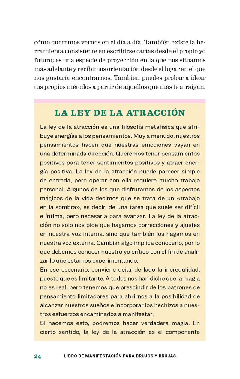 LIBRO DE MANIFESTACION PARA BRUJOS Y BRUJAS - 4