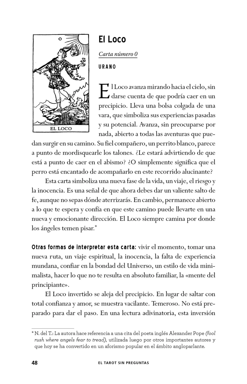 LIBRO EL TAROT SIN PREGUNTAS - THERESA REED - 4