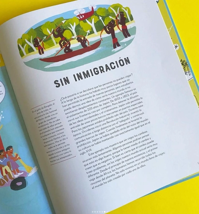 LIBRO UN MUNDO DE VIAJES Y MIGRACIONES - MARTIN HOWARD - 4