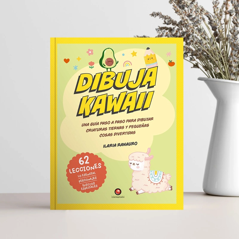 LIBRO DIBUJA 62 LECCIONES - DIBUJA KAWAII - ILARIA RANAURO - 3