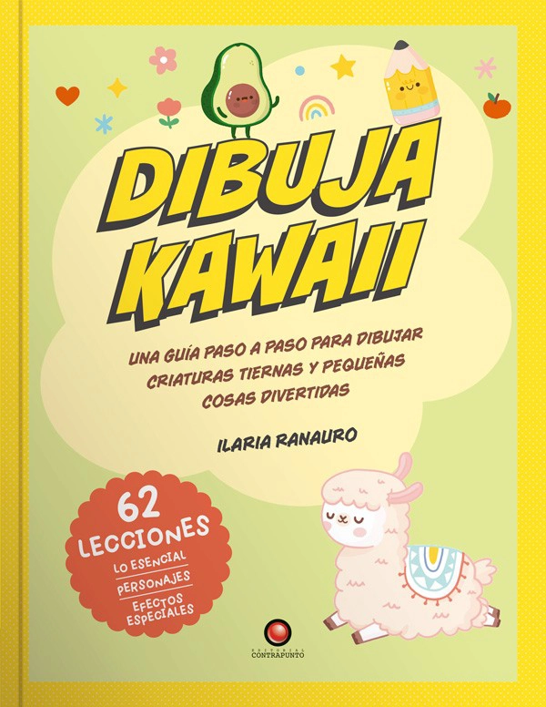 LIBRO DIBUJA 62 LECCIONES - DIBUJA KAWAII - ILARIA RANAURO - 5