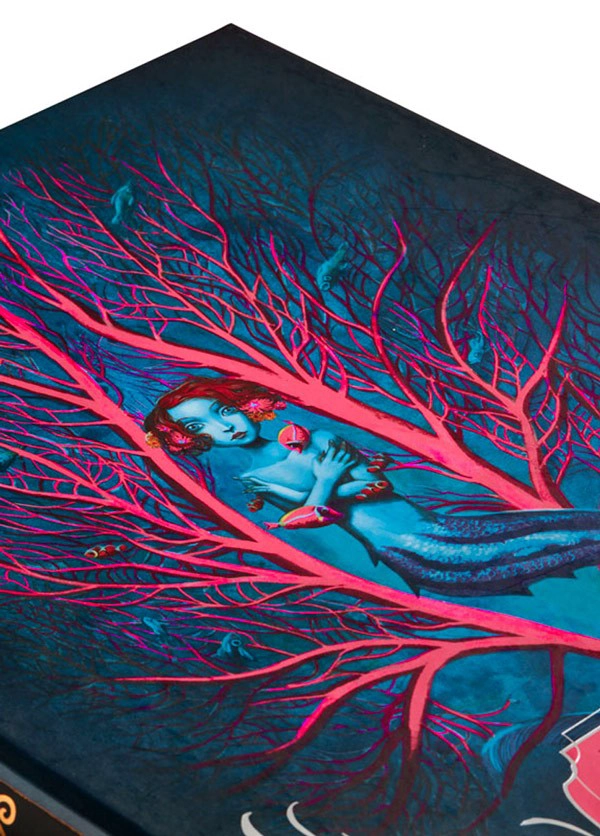 LIBRO CUENTOS CLASICOS ILUSTRADOS - LA SIRENITA - BENJAMIN LACOMBE - 4