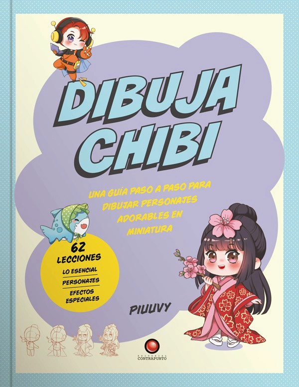 LIBRO DIBUJA 62 LECCIONES - DIBUJA CHIBI - PIUUVY - 1