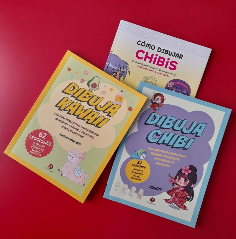 LIBRO DIBUJA 62 LECCIONES - DIBUJA CHIBI - PIUUVY - 3