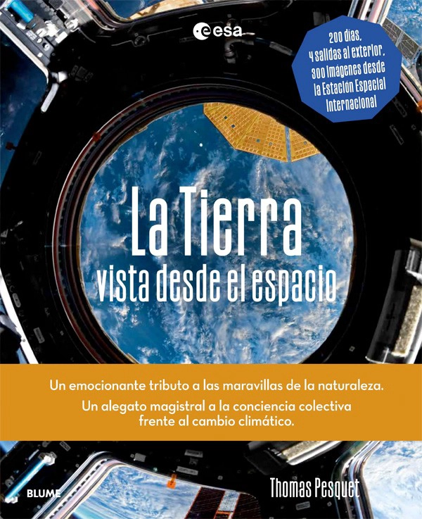 LIBRO LA TIERRA DESDE EL ESPACIO - THOMAS PESQUET - 1