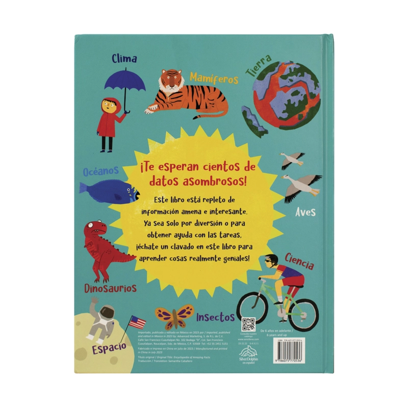 LIBRO ENC. ILUSTRADOS - ENCICLOPEDIA DE DATOS FASCINANTES - VVAA - 4