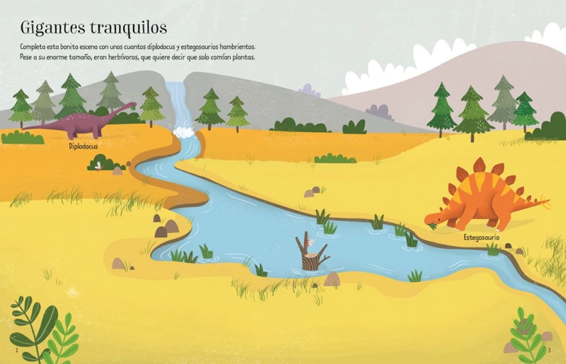MI PRIMER LIBRO DE PEGATINAS - DINOSAURIOS - 3