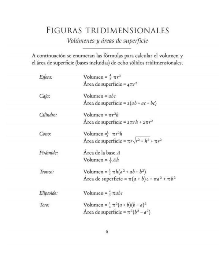 LIBRO BOLSILLO - FORMULAS UTILES DE MATEMATICAS Y FISICA - MATTHEW WATKINS - 2