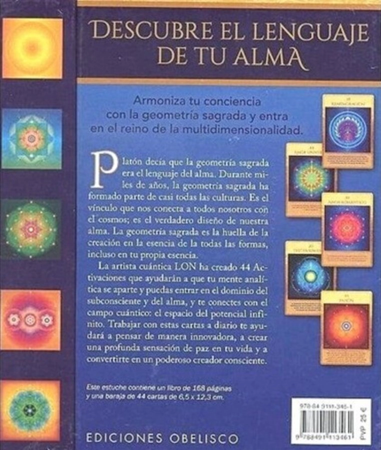 ORACULO DE ACTIVACIONES DE GEOMETRIA SAGRADA (LIBRO + CARTAS) - 2