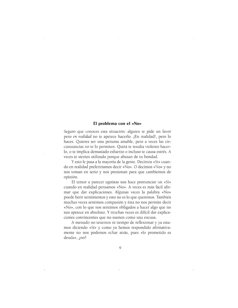 EL ARTE DE DECIR NO - 4