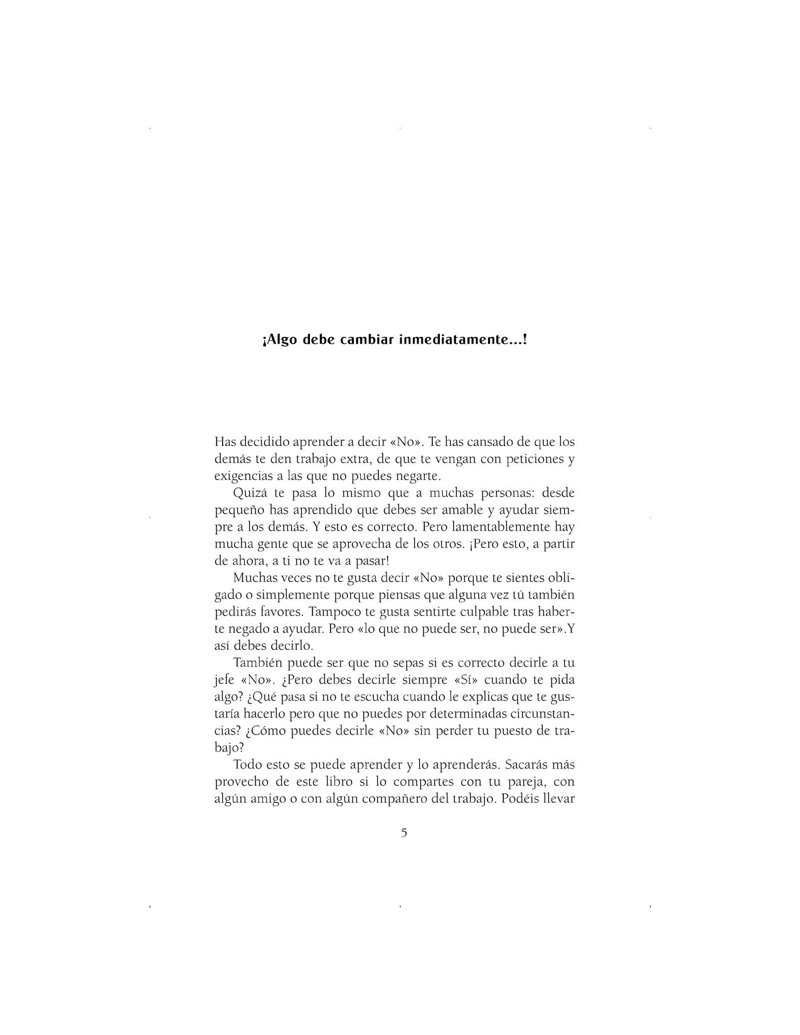 EL ARTE DE DECIR NO - 6