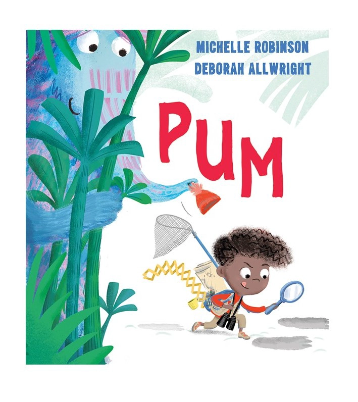 LIBRO PUM (TIENE UNA TROMPA Y SU PELAJE ES AZULADO Y ROSA) - MICHELLE ROBINSON - 1