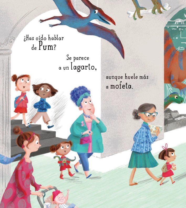 LIBRO PUM (TIENE UNA TROMPA Y SU PELAJE ES AZULADO Y ROSA) - MICHELLE ROBINSON - 2