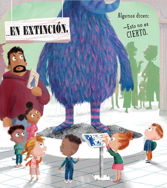 LIBRO PUM (TIENE UNA TROMPA Y SU PELAJE ES AZULADO Y ROSA) - MICHELLE ROBINSON - 4