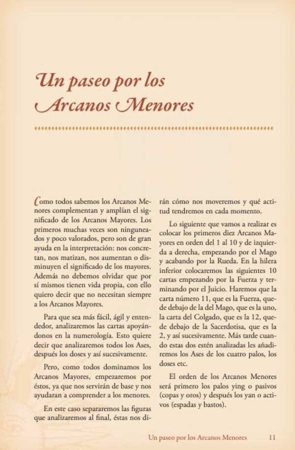 MANUAL DE INTERPRETACION DEL TAROT CON LOS 78 ARCANOS - 4